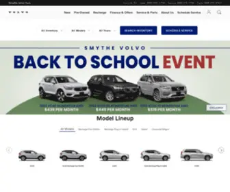 SMYthevolvo.com(Smythe Volvo Cars) Screenshot