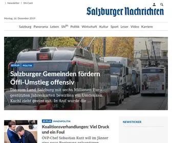 SN.at(Salzburger Nachrichten) Screenshot