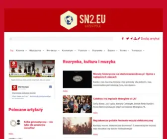 SN2.eu(Portal dla kobiet i dla mężczyzn) Screenshot