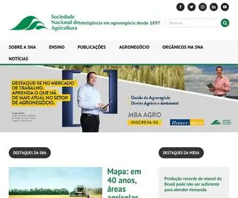 Sna.agr.br(Sociedade Nacional de Agricultura) Screenshot