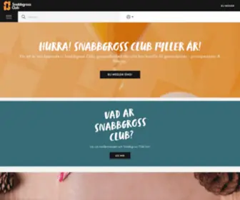 Snabbgrossclub.se(Snabbgross club) Screenshot