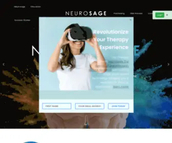 Snabiotech.com(Enabling the brain and body to work in harmony with Neurosage) Screenshot
