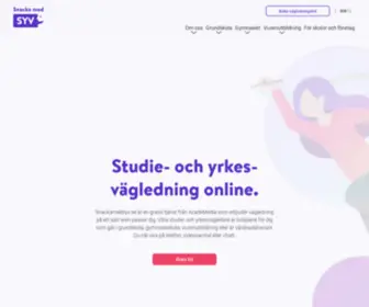 Snackamedsyv.se(Snacka med SYV) Screenshot