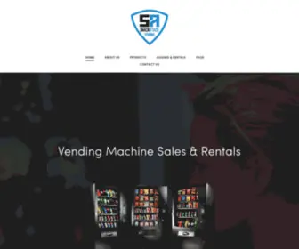 Snackattackvending.ca(Toronto Vending Machine Sales & Rentals) Screenshot