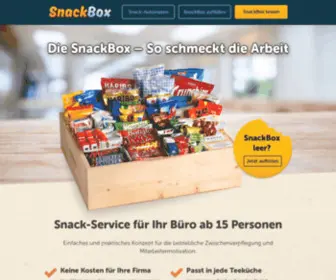 Snackbox.de(Die SnackBox) Screenshot