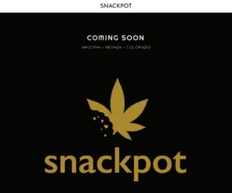 Snackpot.com(Snackpot Cannabis Edibles) Screenshot