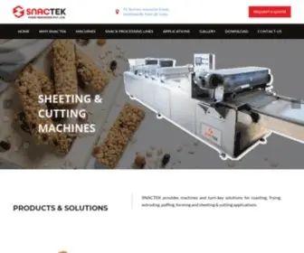 Snactek.com(Best Roaster Machine Manufacturer In Pune) Screenshot