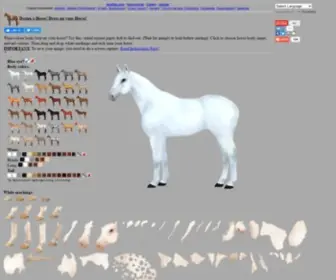 Snafflez.com(Snafflez' HorseMaker) Screenshot