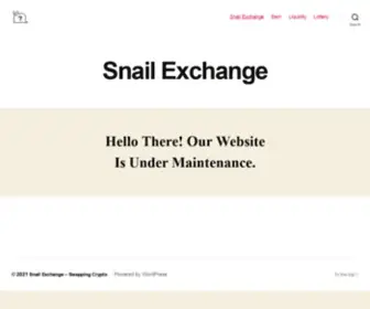 Snailexchange.com Screenshot
