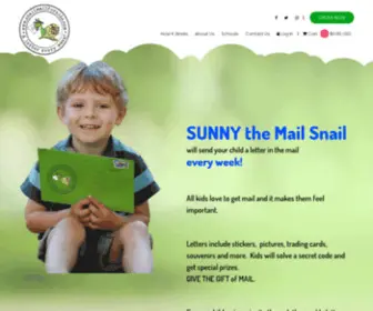 Snailmailforkids.com(Snail Mail for Kids) Screenshot