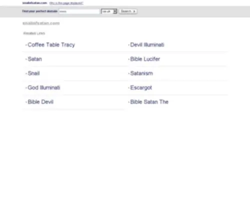 Snailofsatan.com(9999js金沙老品牌) Screenshot