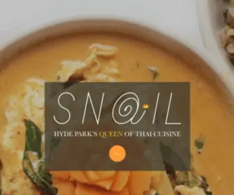 Snailthai.com(Hyde Park's Queen of Thai Cuisine) Screenshot