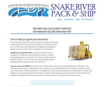 Snakeriverpackandship.com(Snake River Pack & Ship) Screenshot