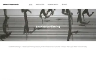 Snakerivertiming.com(Results) Screenshot