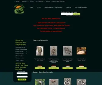Snakesatsunset.com(Reptiles for sale at Snakes at Sunset) Screenshot