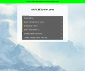 Snalskjutsen.com(Snalskjutsen) Screenshot