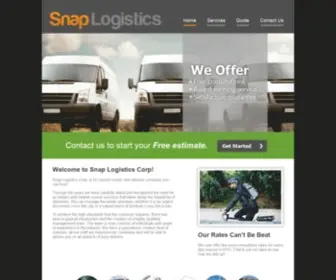 Snap-GO.com(Snap Logistics) Screenshot