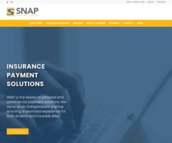Snap4Insurance.com(SNAP Premium Finance) Screenshot