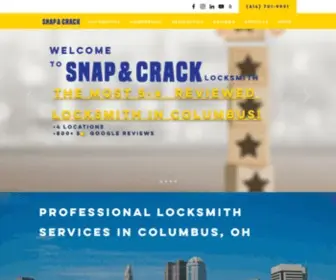 Snapandcracklocksmith.com(Columbus OH Locksmith Near Me) Screenshot