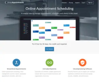 Snapappointments.com(Cloud Appointment Management) Screenshot