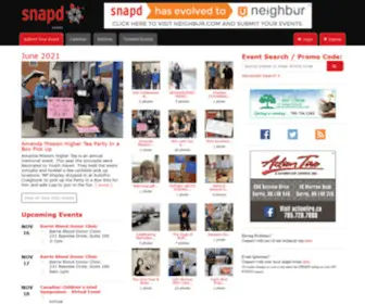 Snapbarrie.com(Snap newspapers) Screenshot