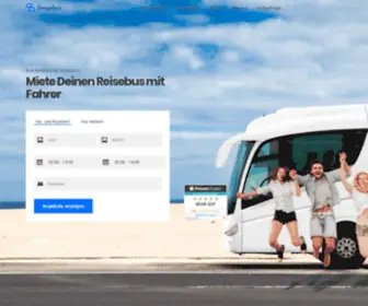 Snapbus.de(Reisebusse online mieten und klimafreundlich reisen) Screenshot