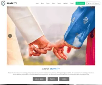 Snapcity.in(Best Wedding Photographers in Bhubaneswar) Screenshot