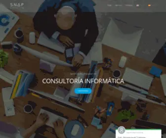 Snapconsulting.es(Consultoría digital) Screenshot