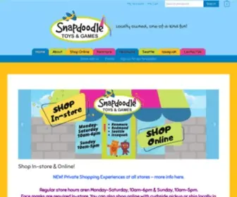 Snapdoodletoys.com(Locally owned) Screenshot