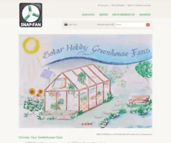 Snapfans.com(Solar Greenhouse Fan) Screenshot