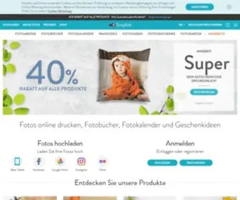 Snapfish.de(Personalisierte Fotogeschenke bei Snapfish gestalten) Screenshot