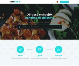 Snapfood.al(Ushqimin nga restorantet që ju preferoni jua sjell Snapfood) Screenshot