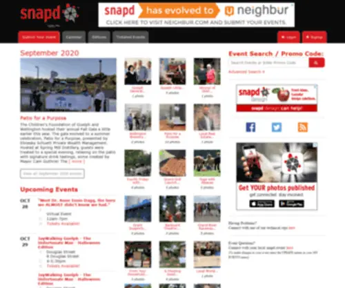 Snapguelph.com(SNAP Guelph) Screenshot