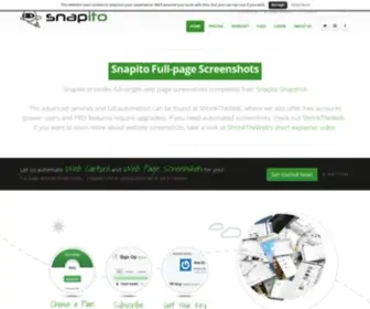 Snapito.io(Websites in a Snap) Screenshot