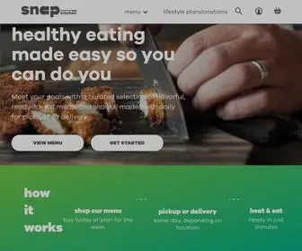 Snapkitchen.com(Snap Kitchen) Screenshot