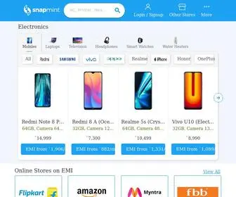Snapmint.com(Easy EMI Shopping without Credit Card) Screenshot