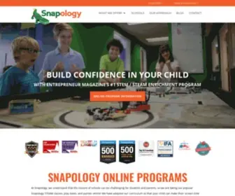 Snapology.com(Snapology Best Kids Franchise) Screenshot