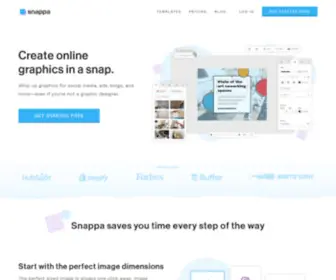 Snappa.com(Quick & Easy Graphic Design Software) Screenshot