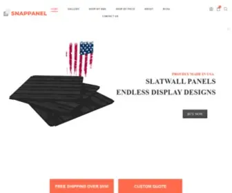 Snappanel.com(Portable Display Panels) Screenshot