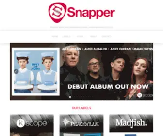 Snappermusic.com(Snapper Music) Screenshot