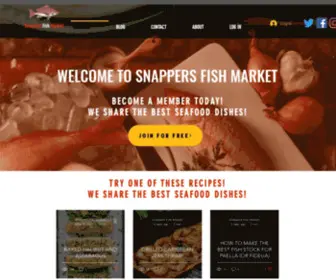 Snappersfish.com(Toronto Best Fish Market) Screenshot