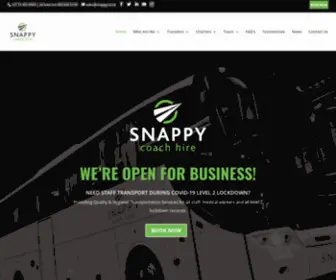 Snappy.co.za(Bus Hire Johannesburg) Screenshot