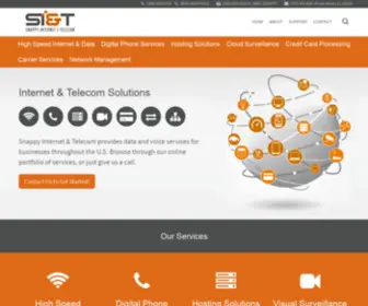 Snappytelecom.net(Snappy Internet & Telecom) Screenshot