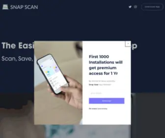 Snapscan.ai(Snap Scan) Screenshot