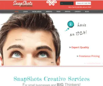 Snapshotscreative.com(Graphic Design) Screenshot