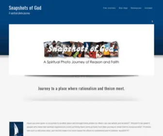 Snapshotsofgod.com(A spiritual photo journey) Screenshot