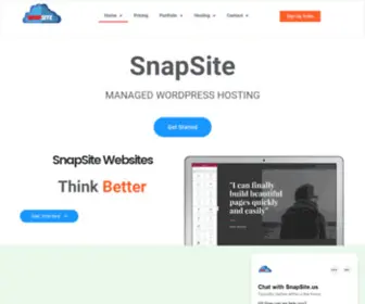 Snapsite.us(SnapSite Builds Municipal Websites and Campaign Websites that Win. Political Campaign Websites) Screenshot