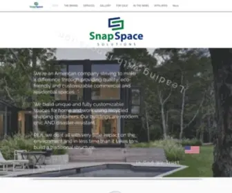 Snapspacesolutions.com(Custom Built Homes) Screenshot