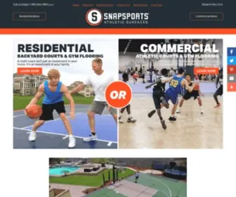 Snapsports.com(Backyard Courts) Screenshot
