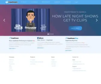 Snapstream.co(Break News Faster with Real Time TV Search & Recording) Screenshot